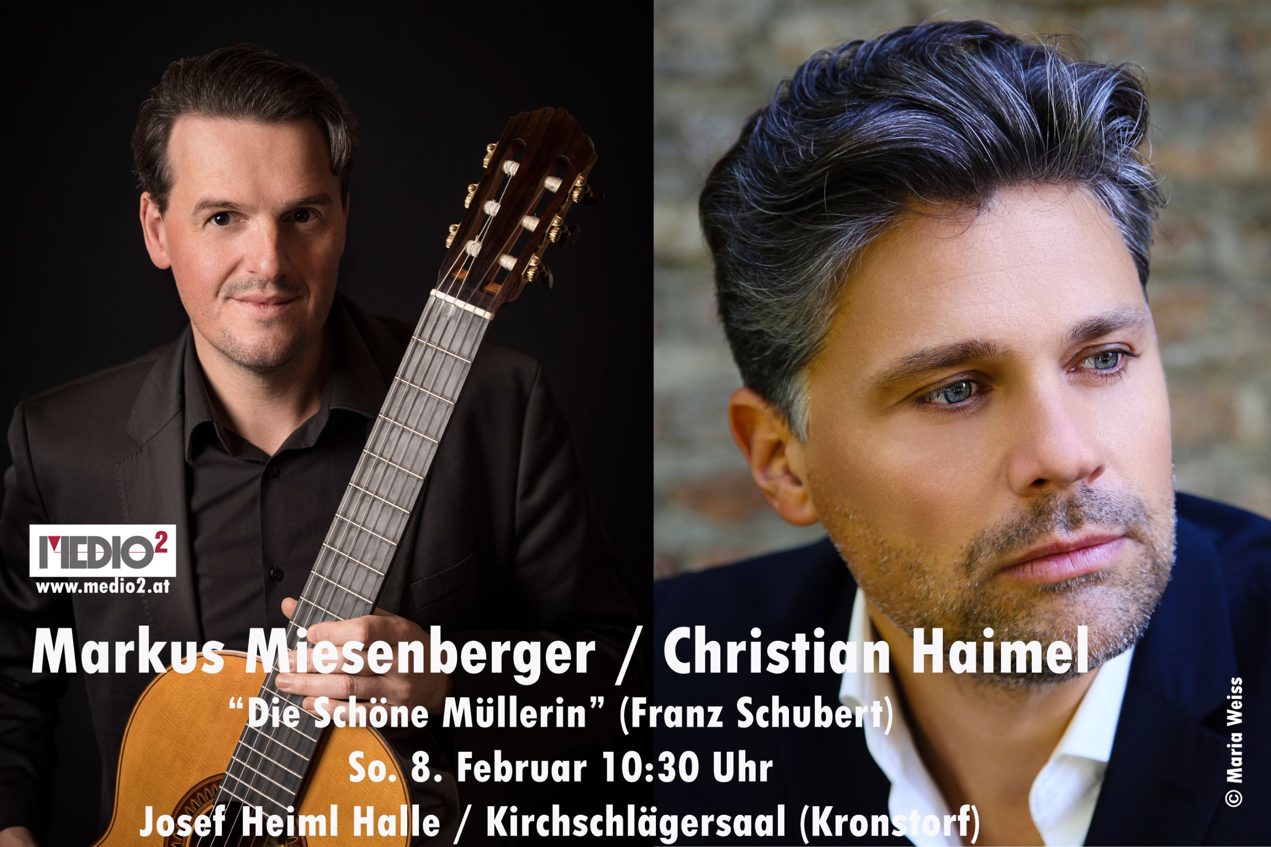 Franz Schuberts “Die Schöne Müllerin” – Markus Miesenberger / Christian Haimel